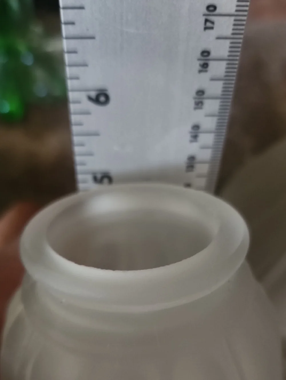 Set of 4 Frosted Glass Lamp Shades Bell Shape Replacement Vanity Light